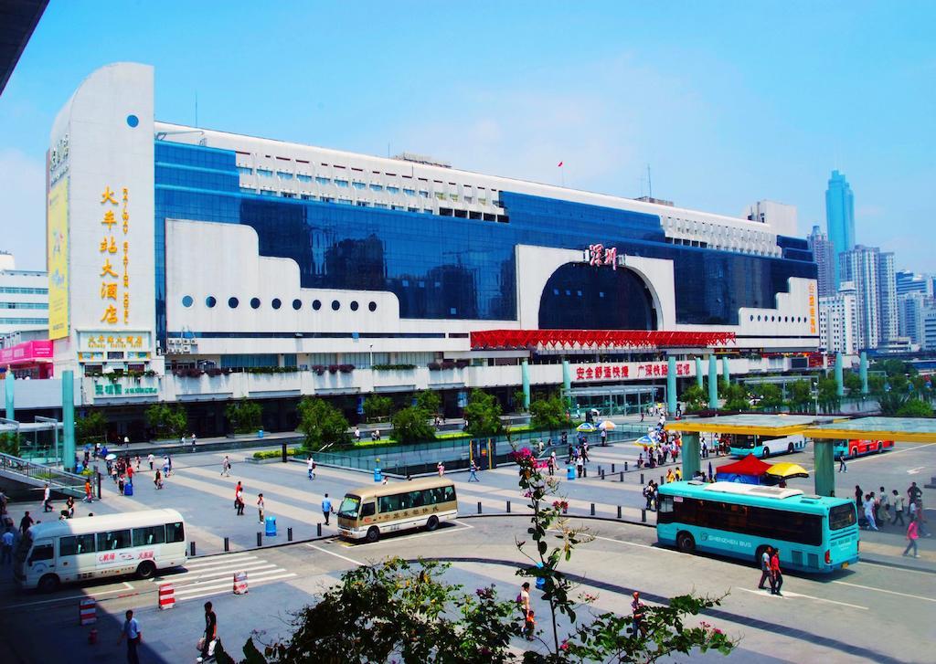 Shenzhen Luohu Railway Station Hotel - Commercial Building Bagian luar foto